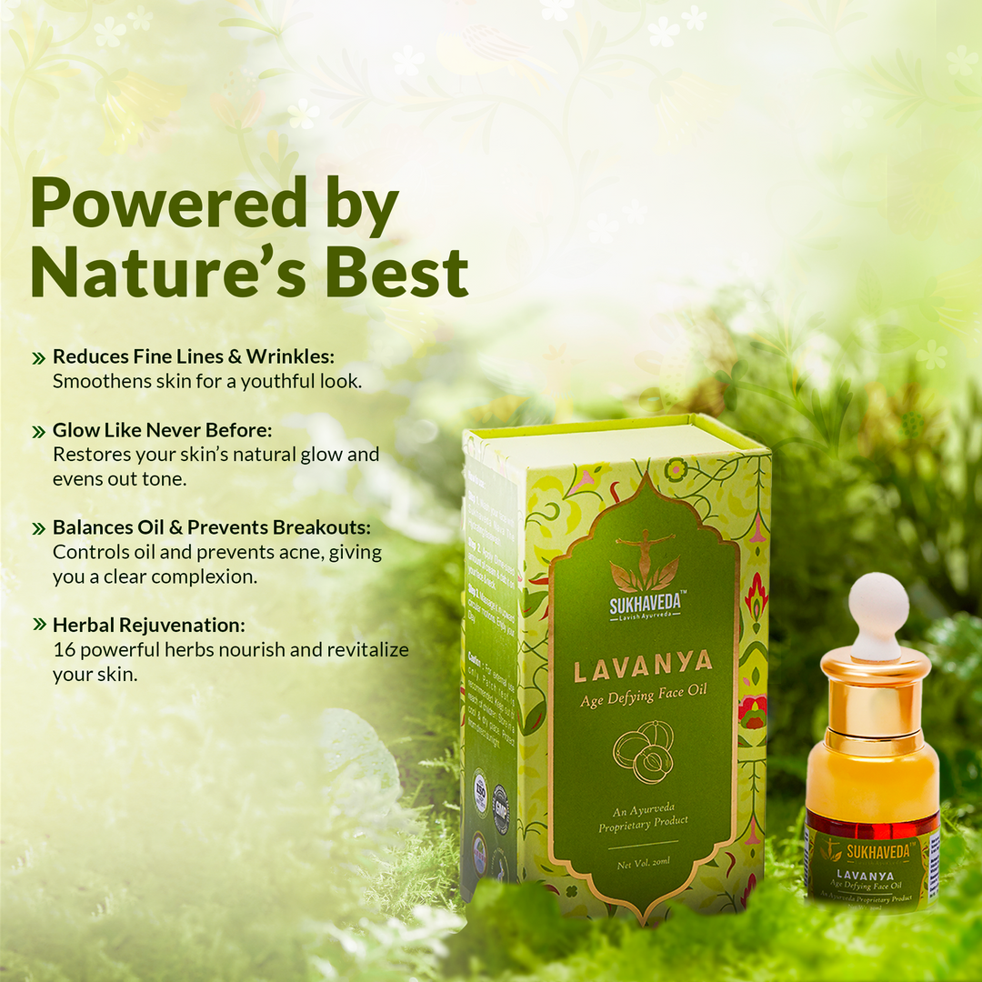 SUKHAVEDA LAVANYA AGE DEFYING FACE OIL