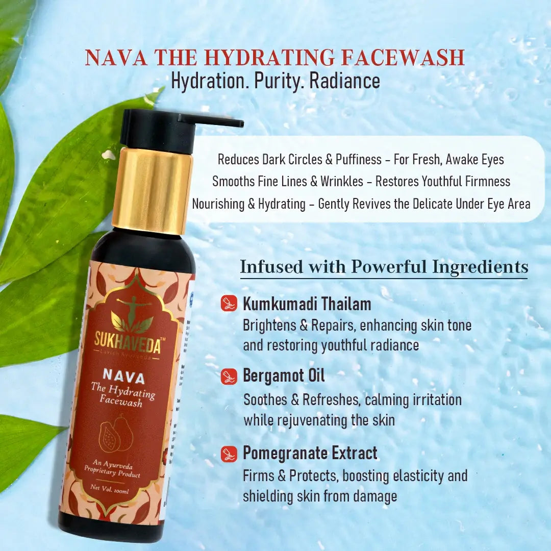 SUKHAVEDA NAVA THE HYDRATING FACEWASH