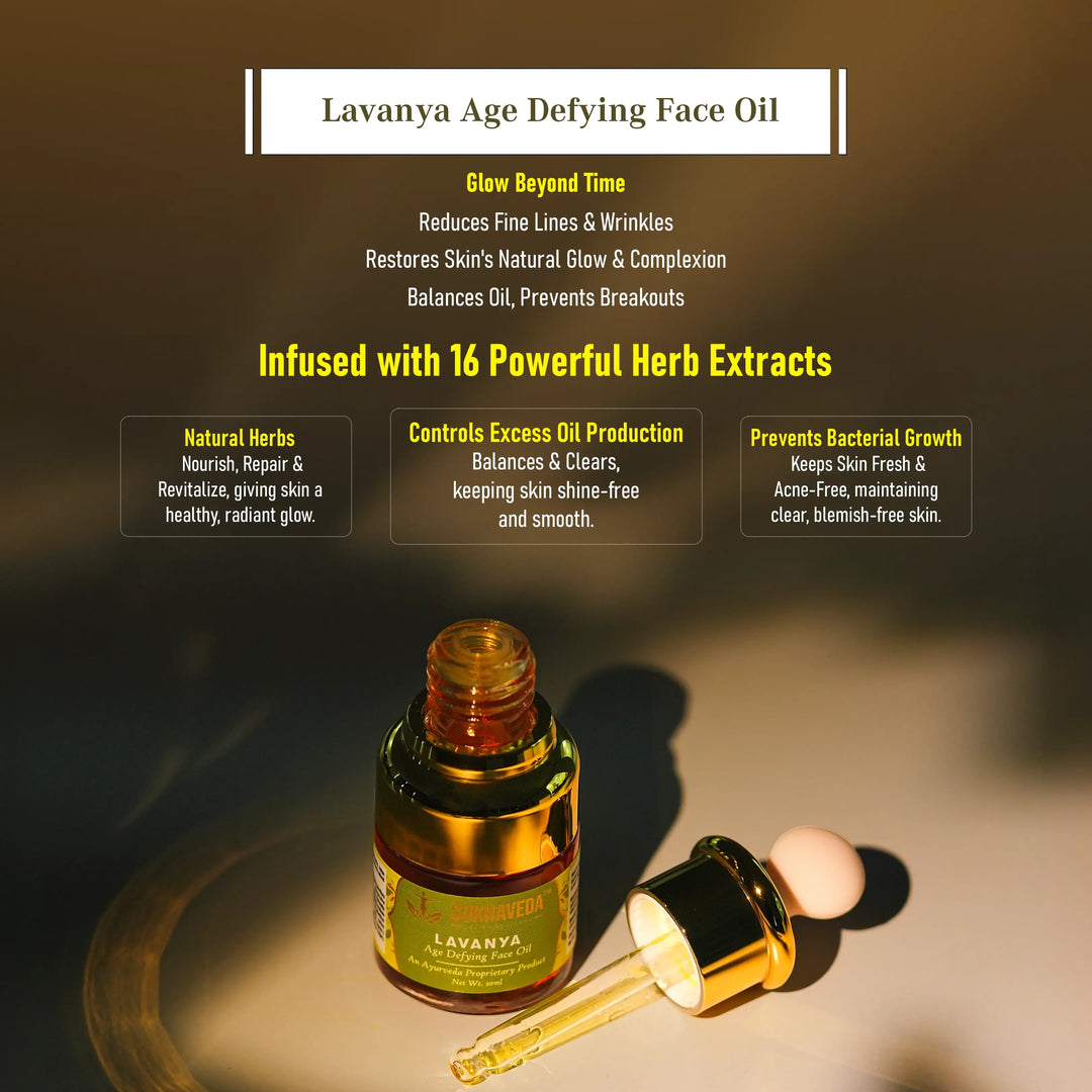 SUKHAVEDA LAVANYA AGE DEFYING FACE OIL